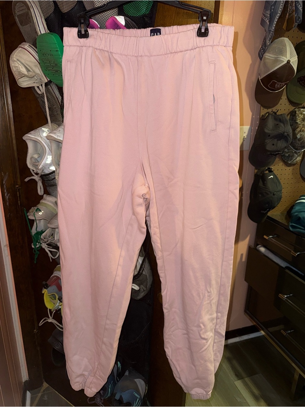 GAP Light Pink Women's Jogger Sweatpants